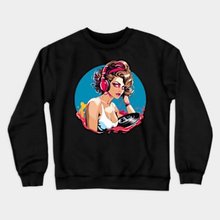 Beautiful dj Crewneck Sweatshirt